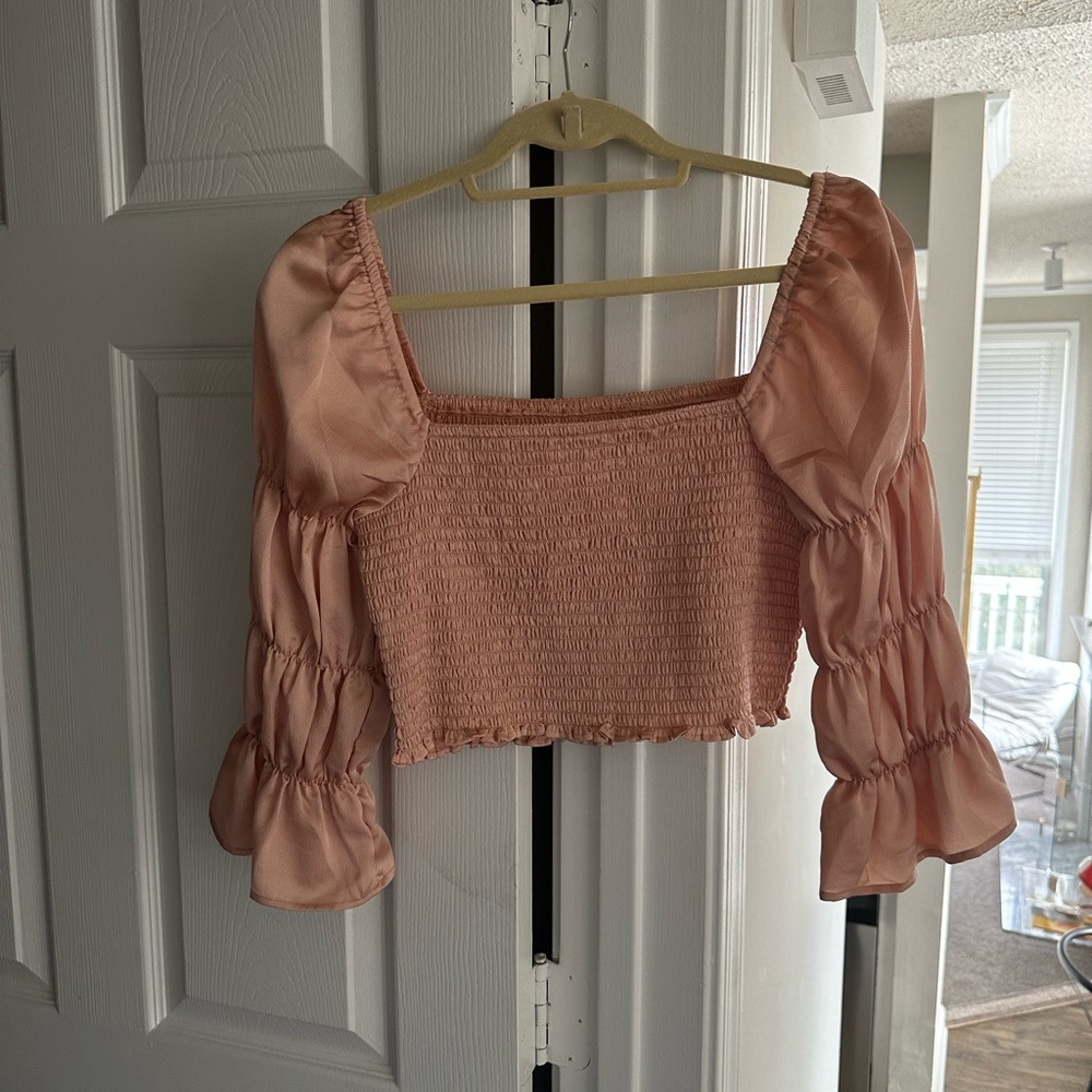 Free People Pink Top